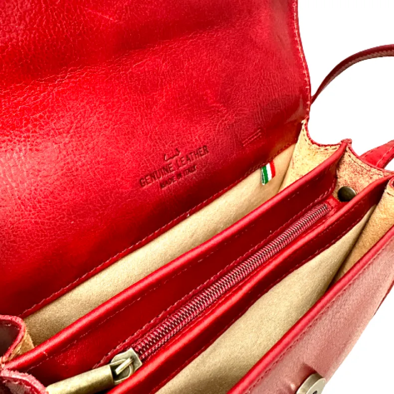 Handcrafted Messenger Bag With XS Shoulder Strap