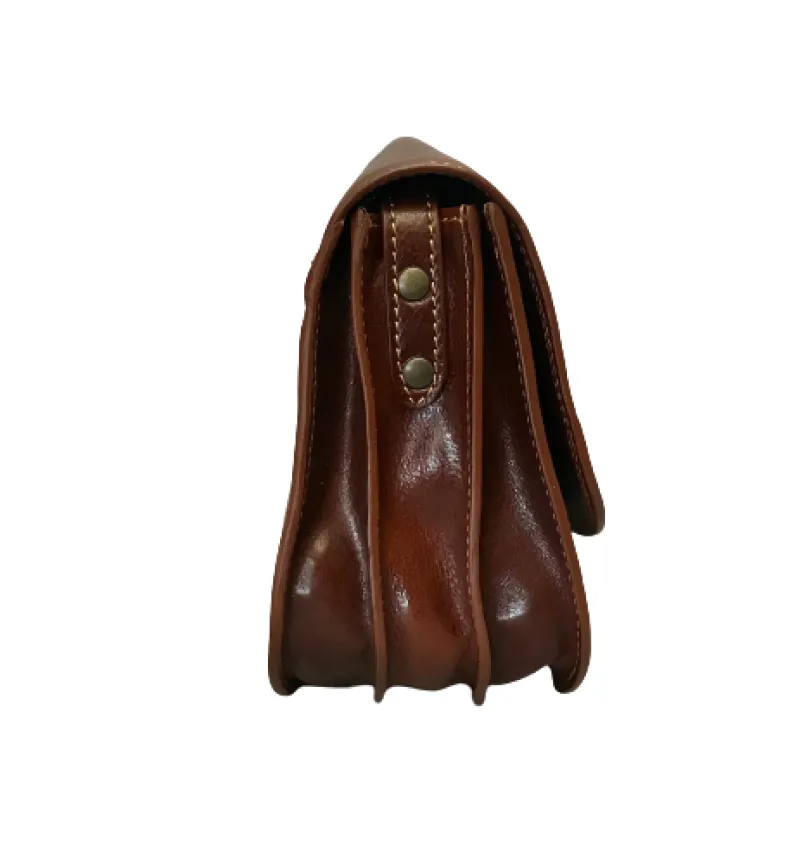 Handcrafted Postwoman With Shoulder Strap L