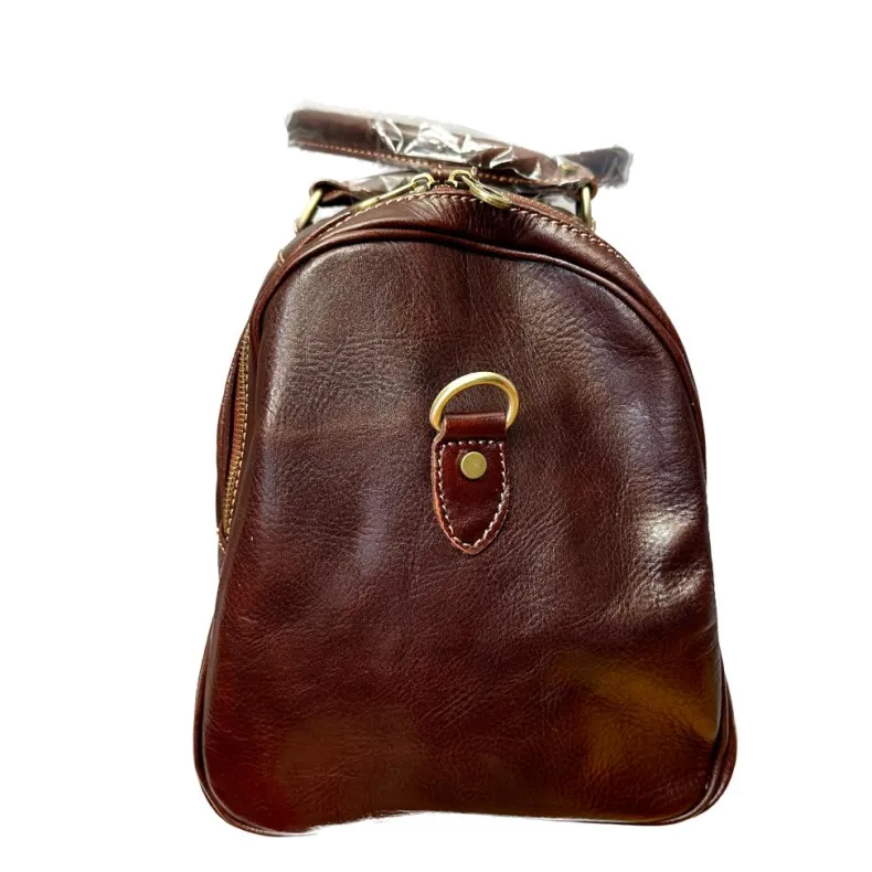 Handcrafted Travel Bag With Side Pockets