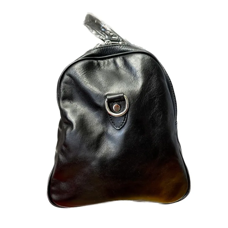 Handcrafted Travel Bag With Side Pockets