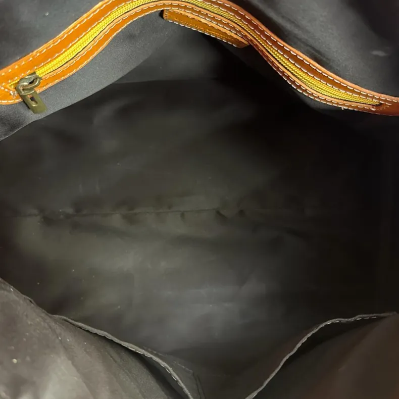 Handcrafted Travel Bag With Side Pockets