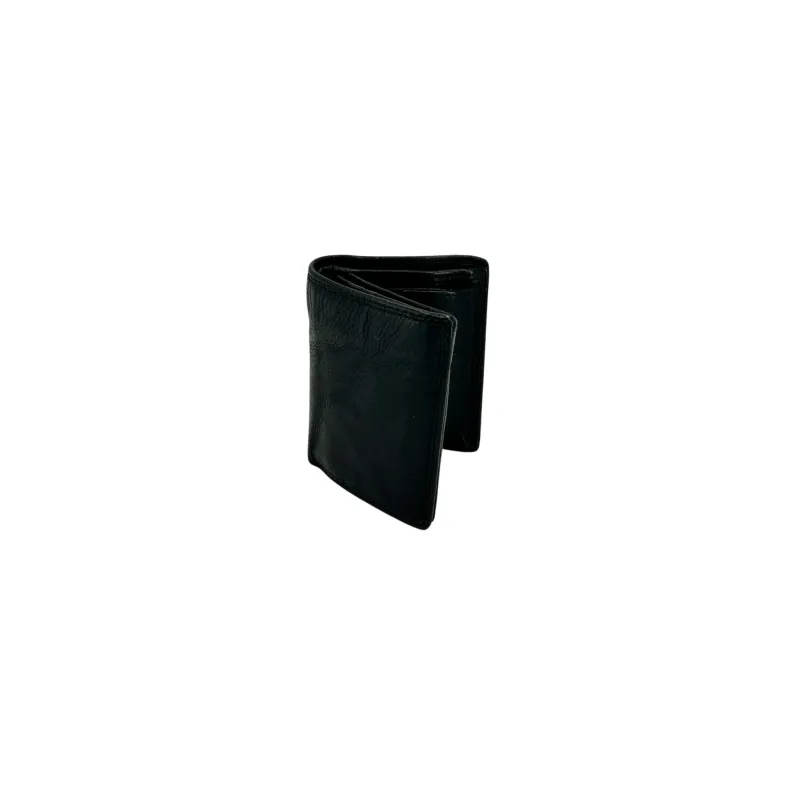 Handcrafted Vertical Washed Leather Wallet S