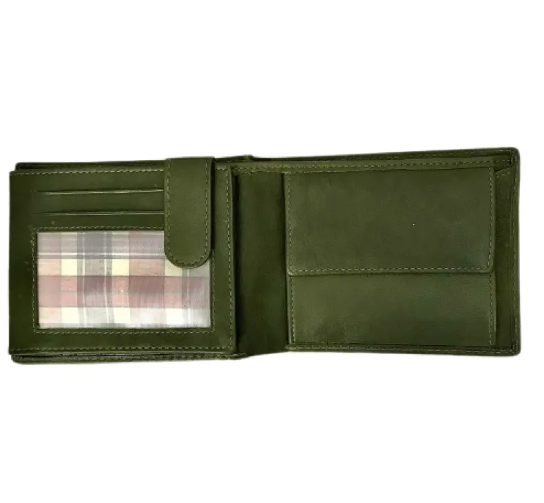 Handcrafted Wallet In Soft Leather