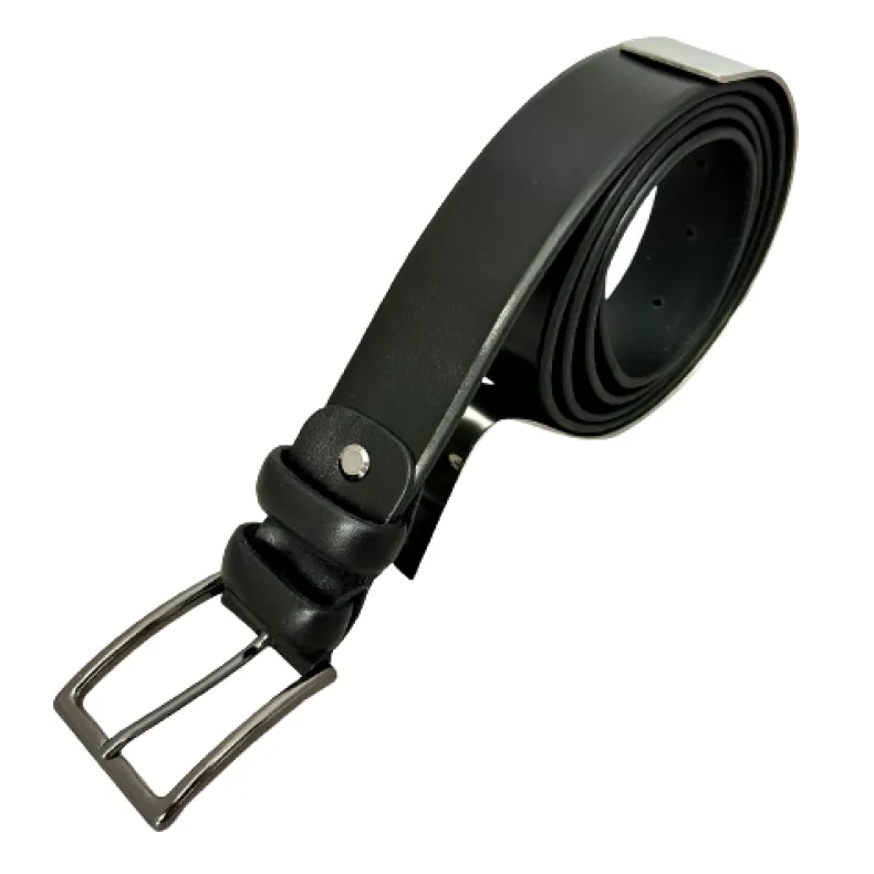 Handmade Belt In Semi-gloss Leather 3509