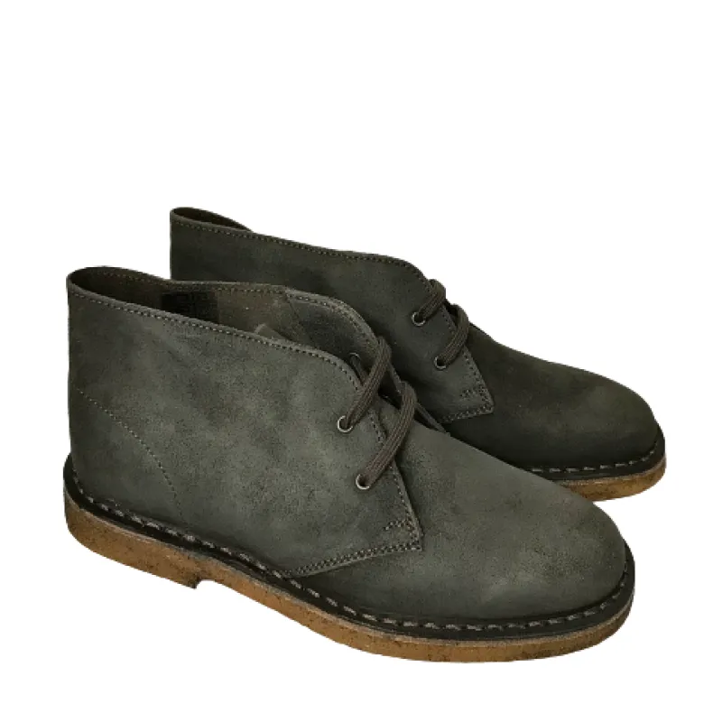 Handmade Dark Brown Ankle Boot