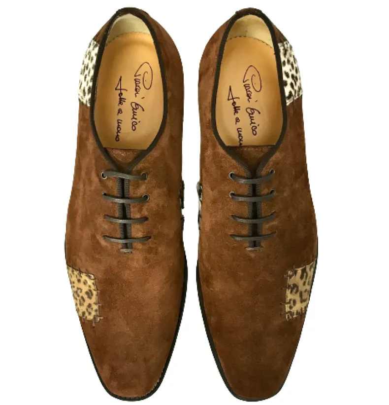Handmade Lace-up With Patches - Luxury Line