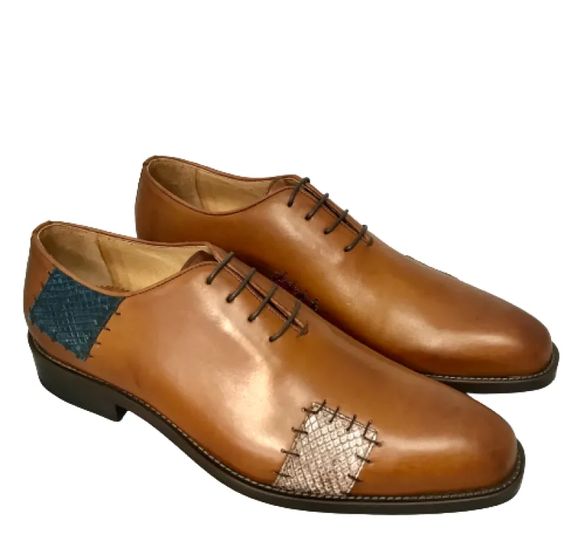 Handmade Lace-up With Patches - Luxury Line