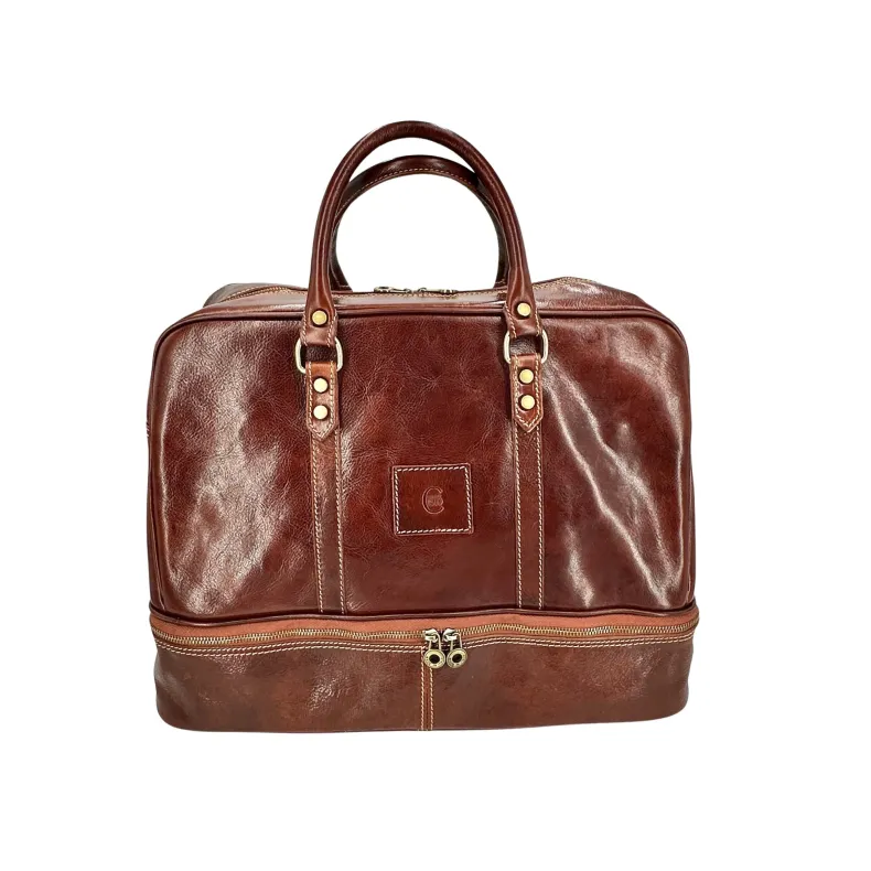 Handmade Travel Bag With Bottom
