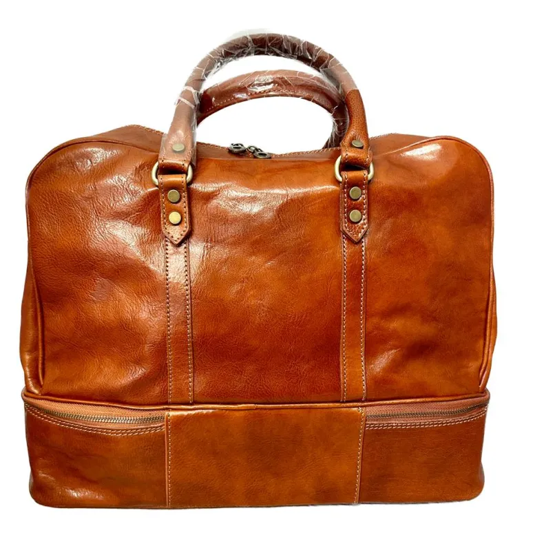 Handmade Travel Bag With Bottom