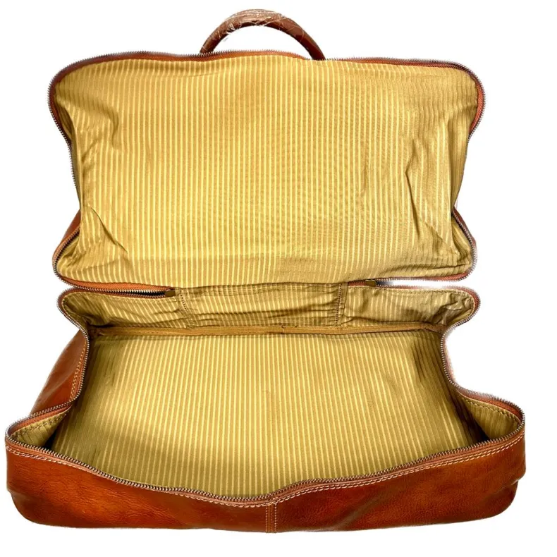 Handmade Travel Bag With Bottom
