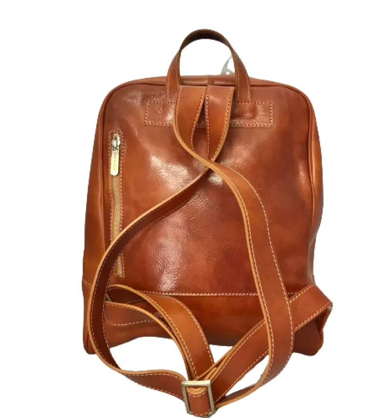 Handmade Unisex Leather Backpack