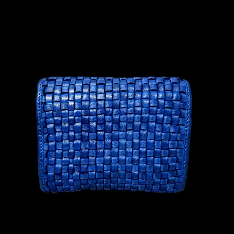 Handmade Wallet In Woven Leather