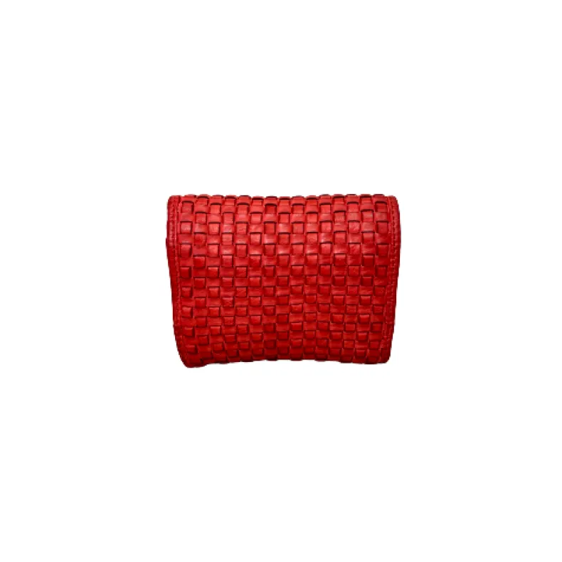 Handmade Wallet In Woven Leather
