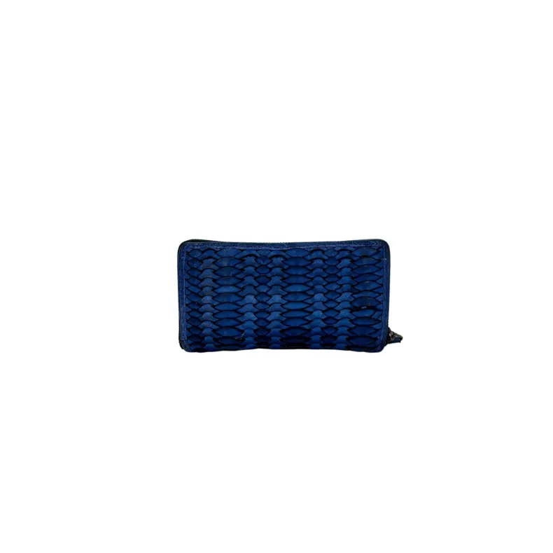 Handmade Wallet In Woven Leather