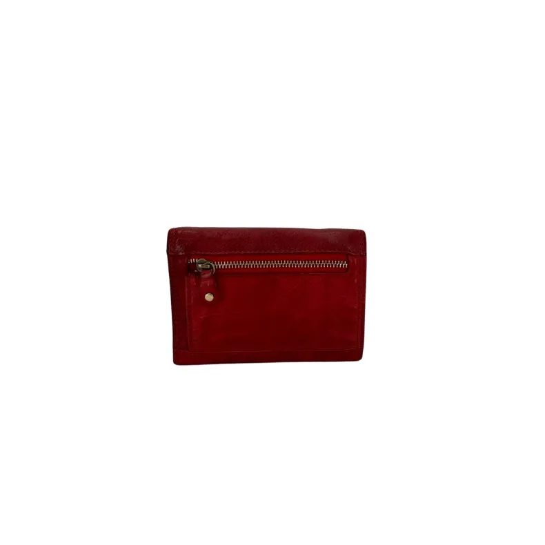Handmade Wallet In Washed Leather