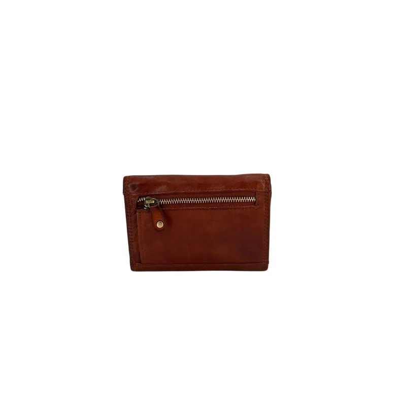 Handmade Wallet In Washed Leather