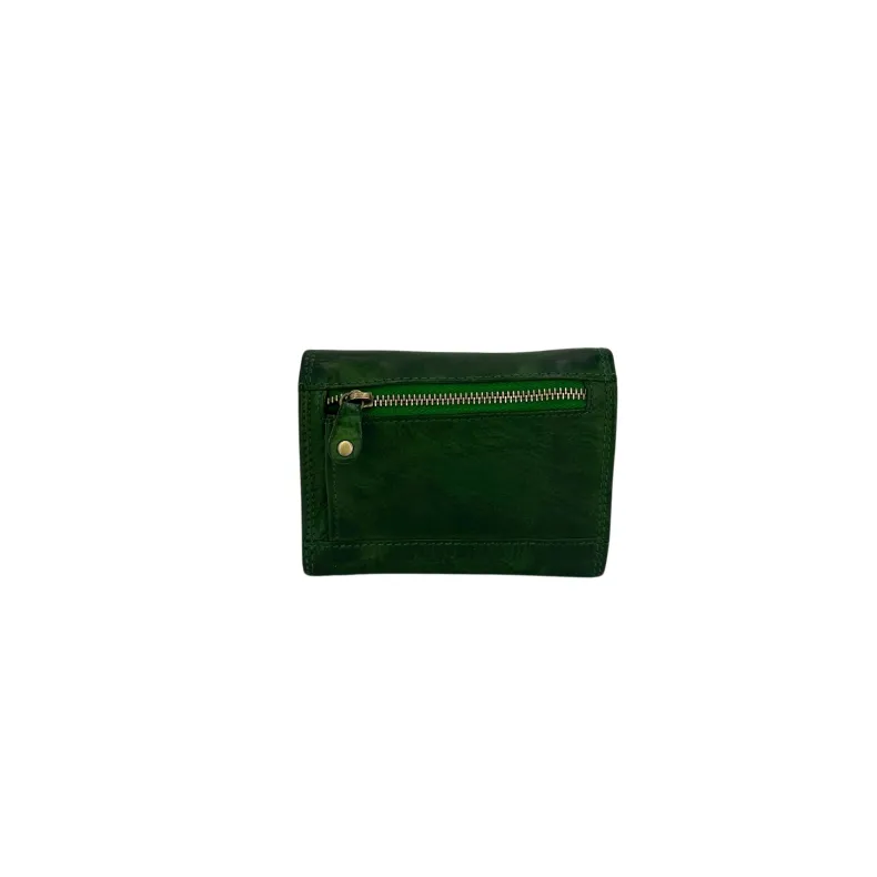 Handmade Wallet In Washed Leather