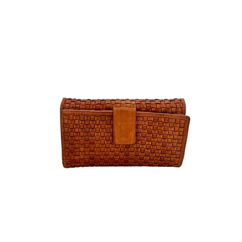 Handmade Wallet In Woven Leather