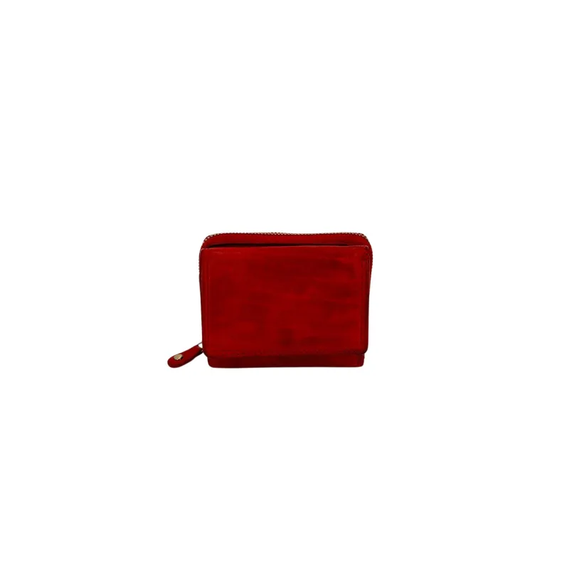 Handmade Wallet In Washed Leather