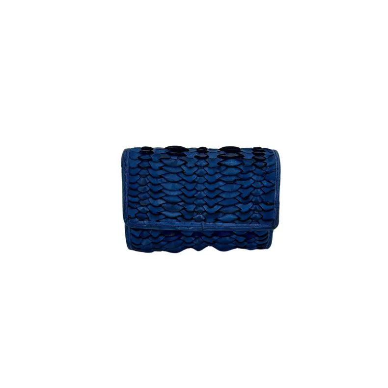 Handmade Wallet In Woven Leather