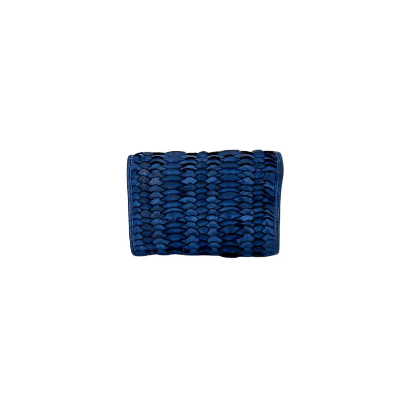Handmade Wallet In Woven Leather