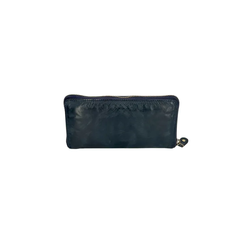 Handmade Wallet In Washed Leather