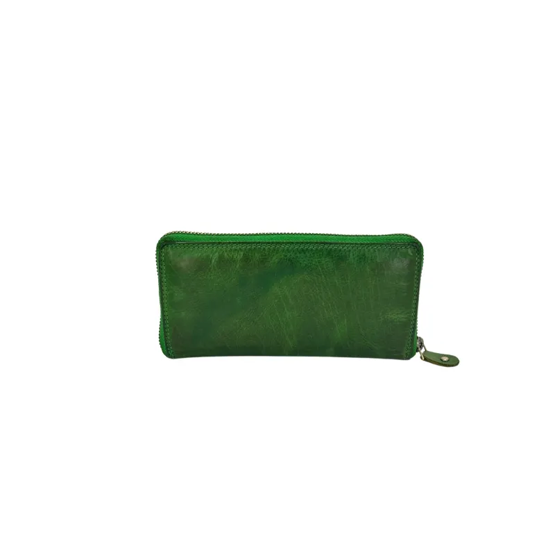 Handmade Wallet In Washed Leather