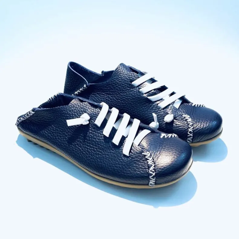 Low Blue Sneakers