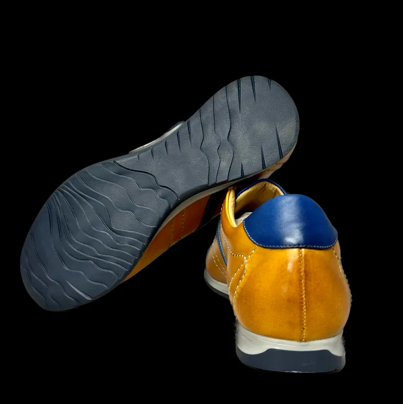 Low Ocher Sneakers