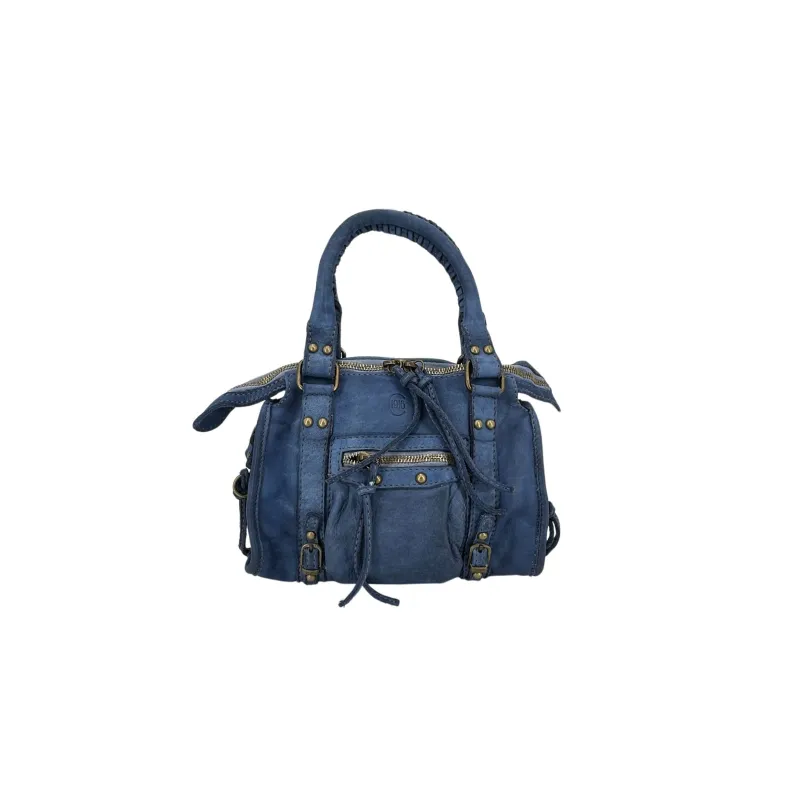 Luisa Small – Handbag With Studs And Leather Laces