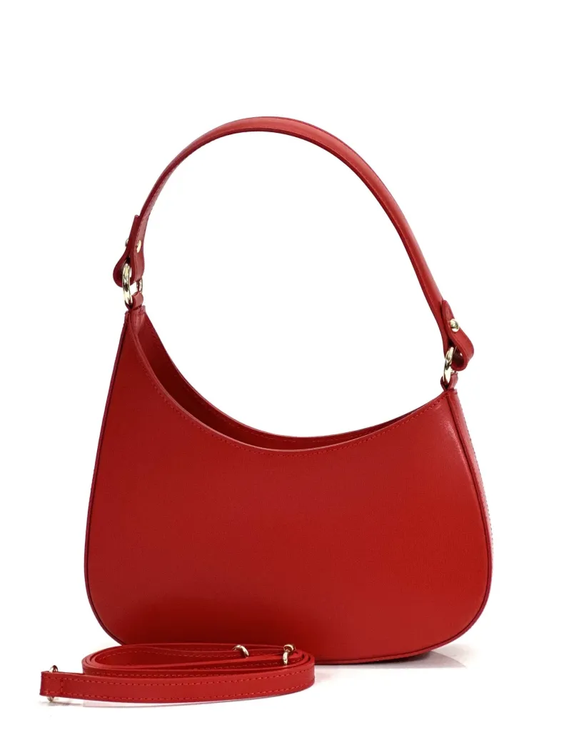 Luna – Blown Leather Bag With Two Shoulder Straps