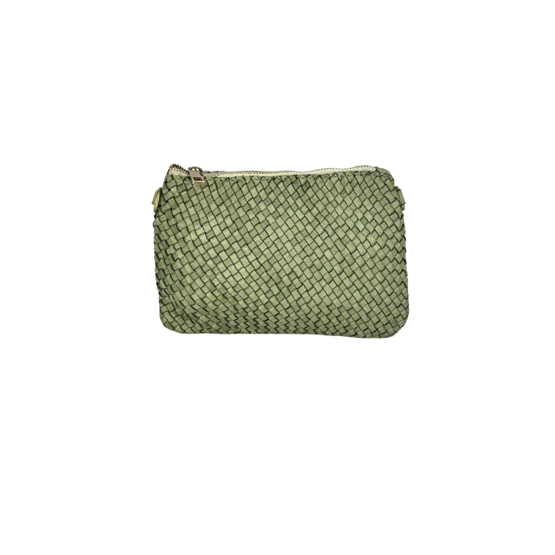 Maya Small – Woven Clutch Bag