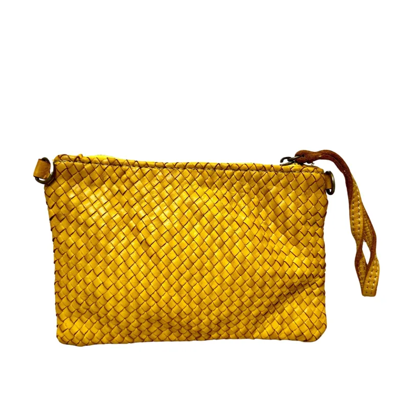 Maya Small – Woven Clutch Bag