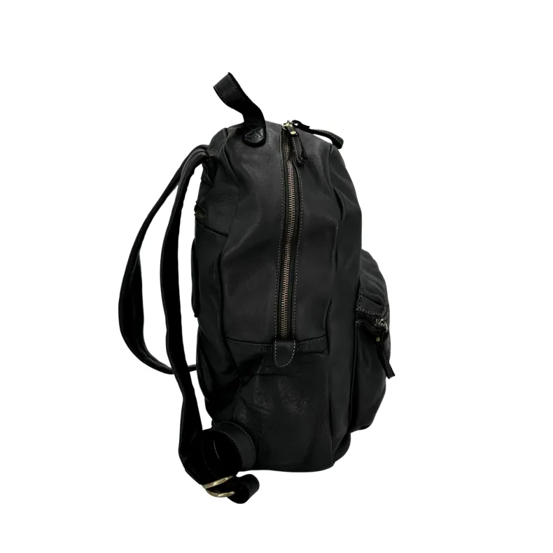 Milano – Smooth Washed Leather Backpack