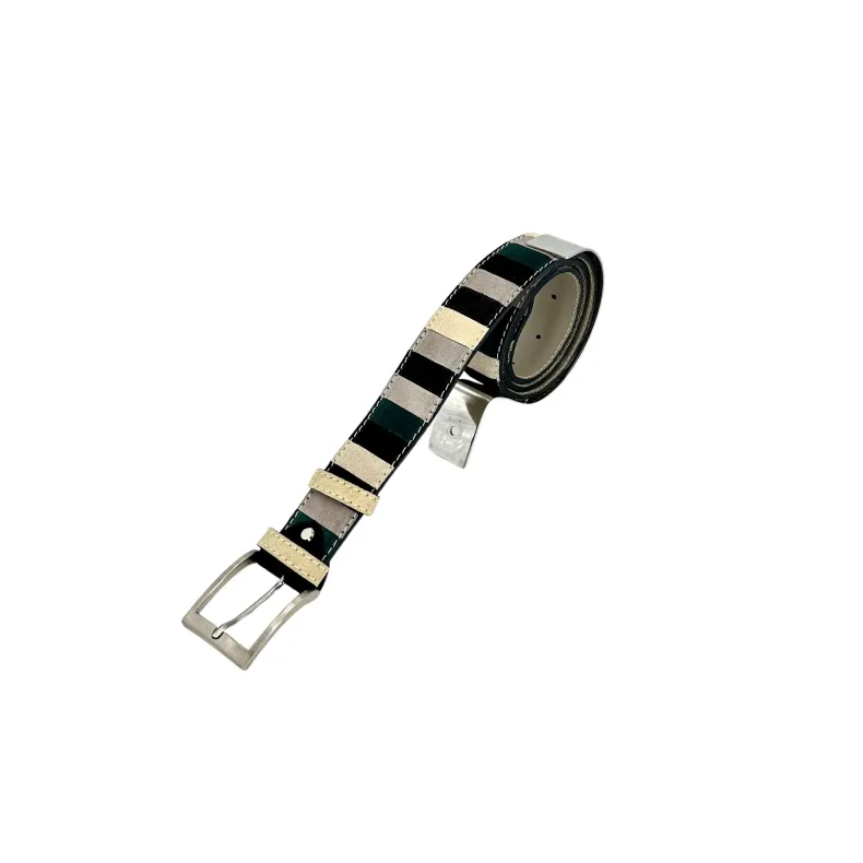 Mix 12/12 – Gray Nubuck Belt
