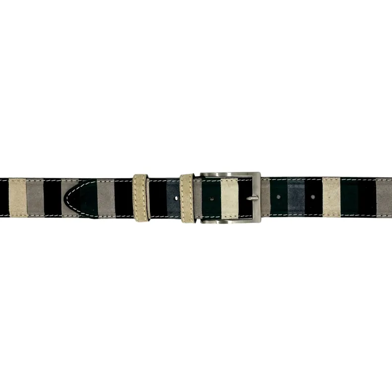 Mix 12/12 – Gray Nubuck Belt