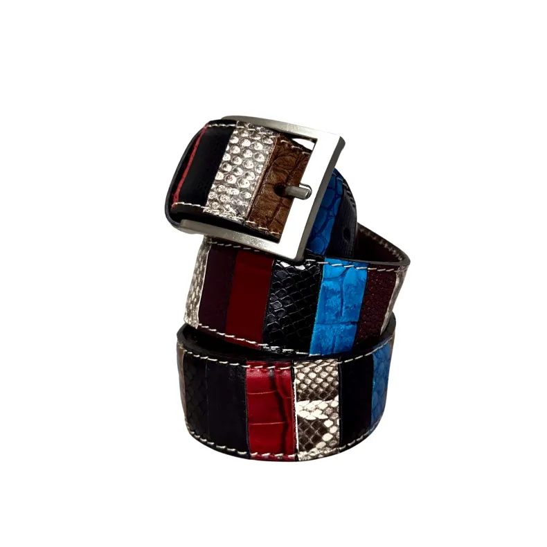 Mix 1 – Multicolor Leather Belt