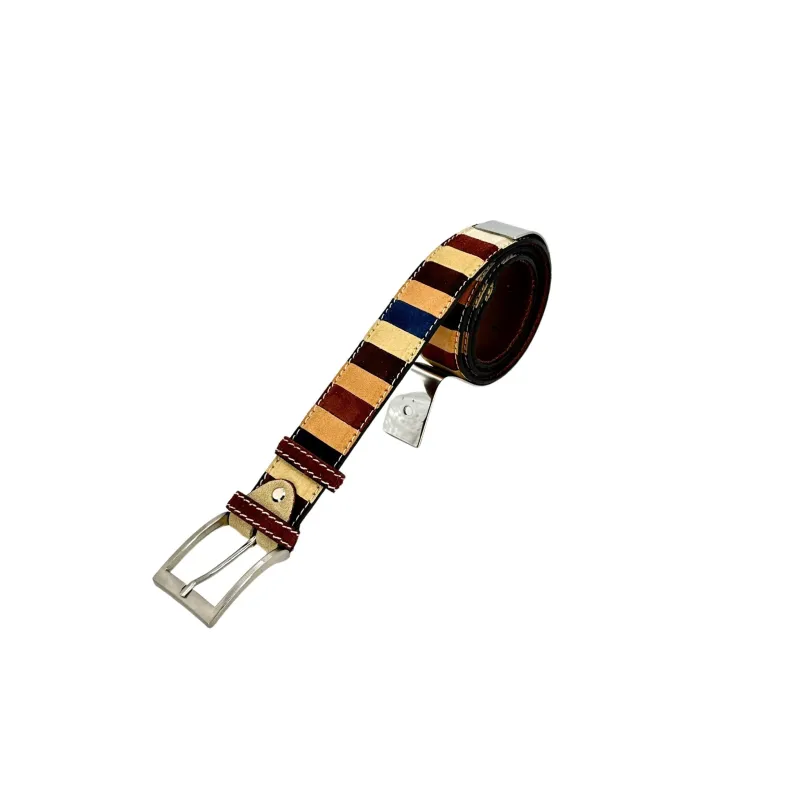 Mix 6/6 – Multicolor Nubuck Belt