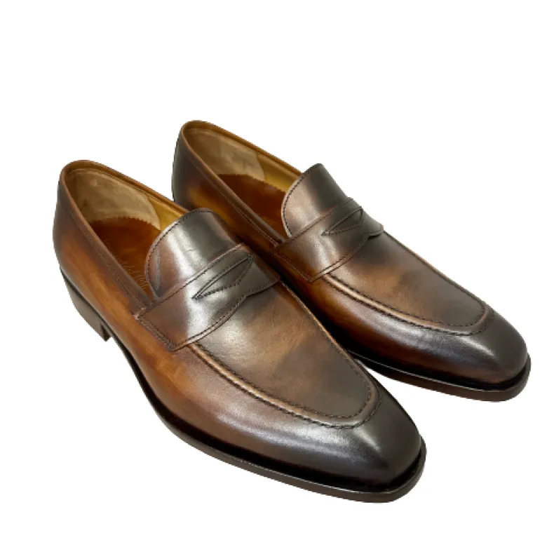 Moccasin Mod. Brown Brushed College – Luxury Collection