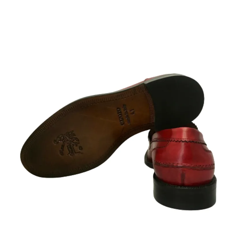 Moccasin Mod. Red College