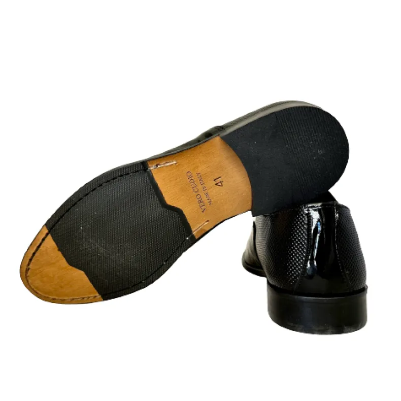 Oxford In Black Patent Stitched Blake