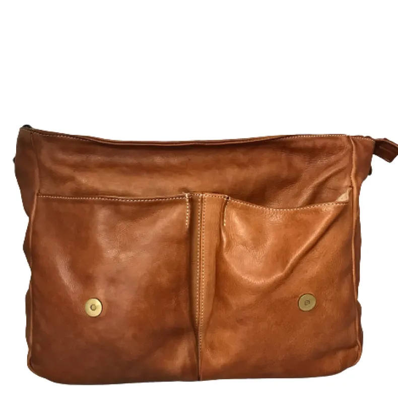 Professional Briefcase In Calfskin And Cowhide