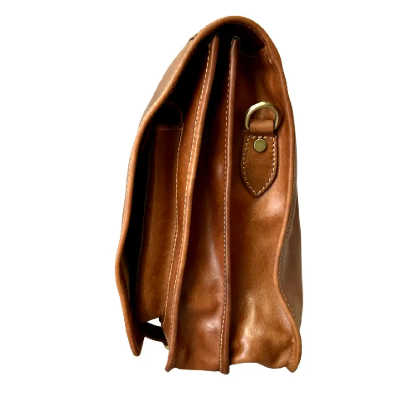 Professional Briefcase In Matte Leather
