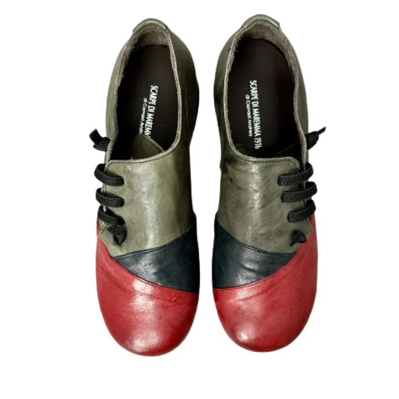 Red / Blue / Green Handmade Sneaker