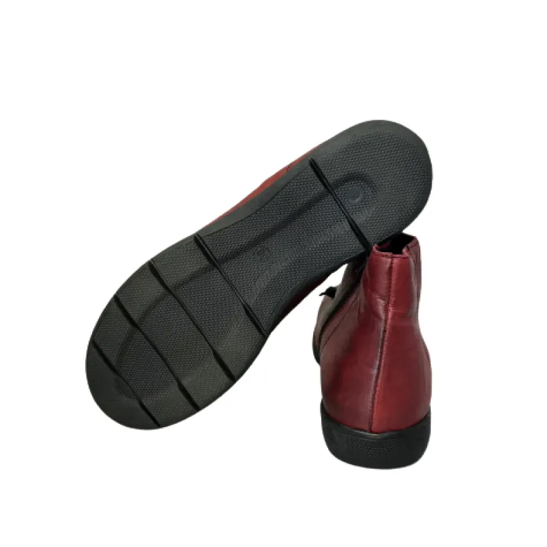 Red Leather Sneaker