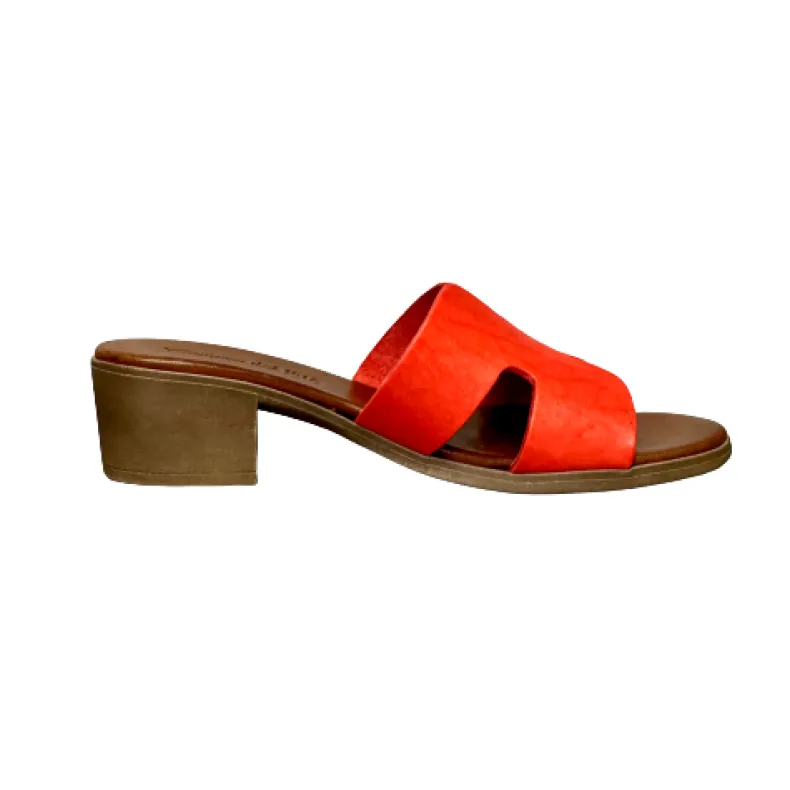 Slipper In Red Leather Mod. Hermes