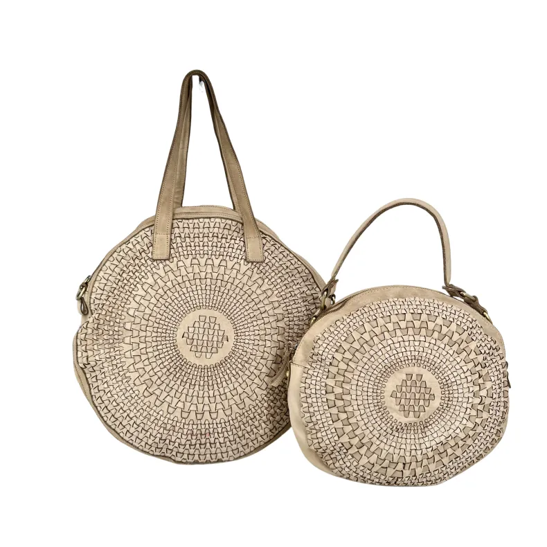 Sole Big – Round Woven Bag