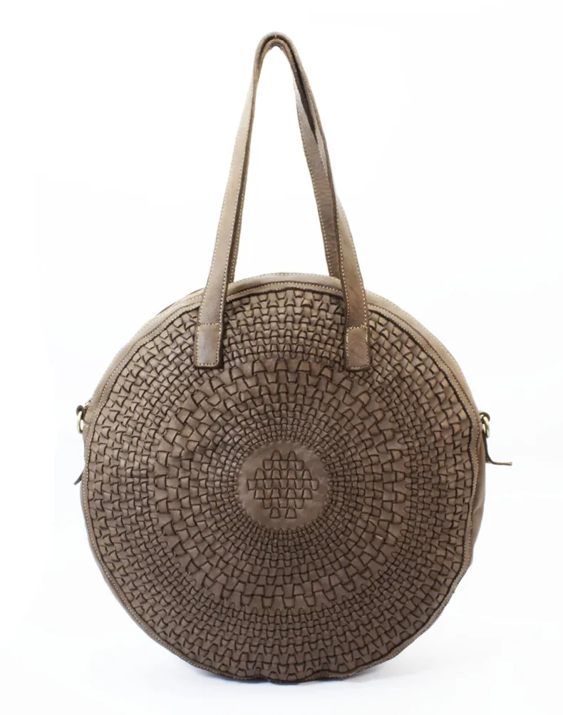 Sole Big – Round Woven Bag
