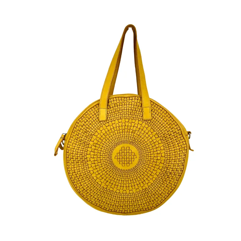 Sole Big – Round Woven Bag