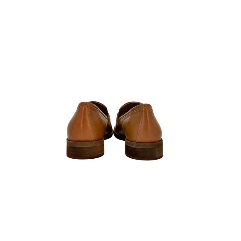 Tan Leather Moccasin With PFV Clamp